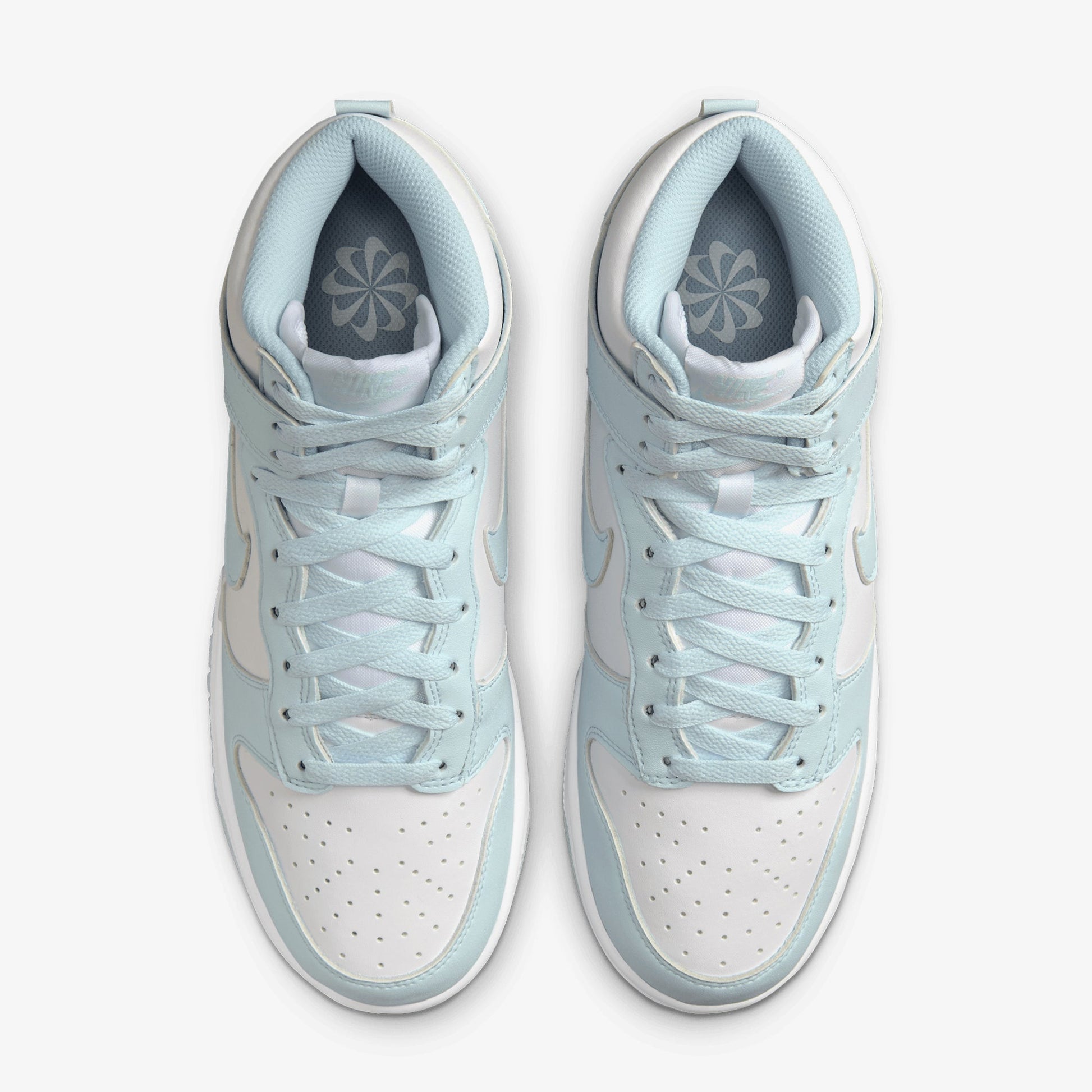 NIKE | DUNK HIGH NEXT NATURE { WHITE/GLACIER BLUE-WHITE