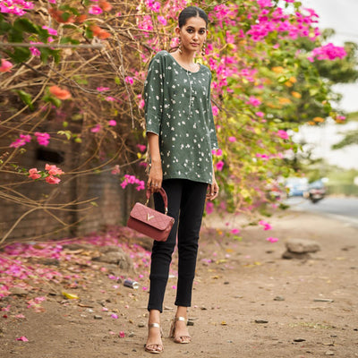 green-floral-printed-poly-cotton-top-1