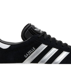adidas Gazelle Black Silver Metallic (Women's)