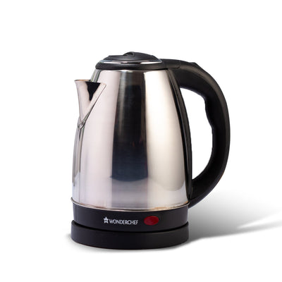 Wonderchef Renewed Crescent Electric Kettle | Stainless Steel