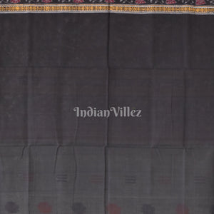 Grey Odisha Handloom Doll Bomkai Cotton Saree