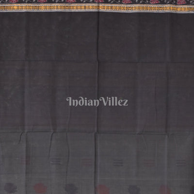 Grey Odisha Handloom Doll Bomkai Cotton Saree