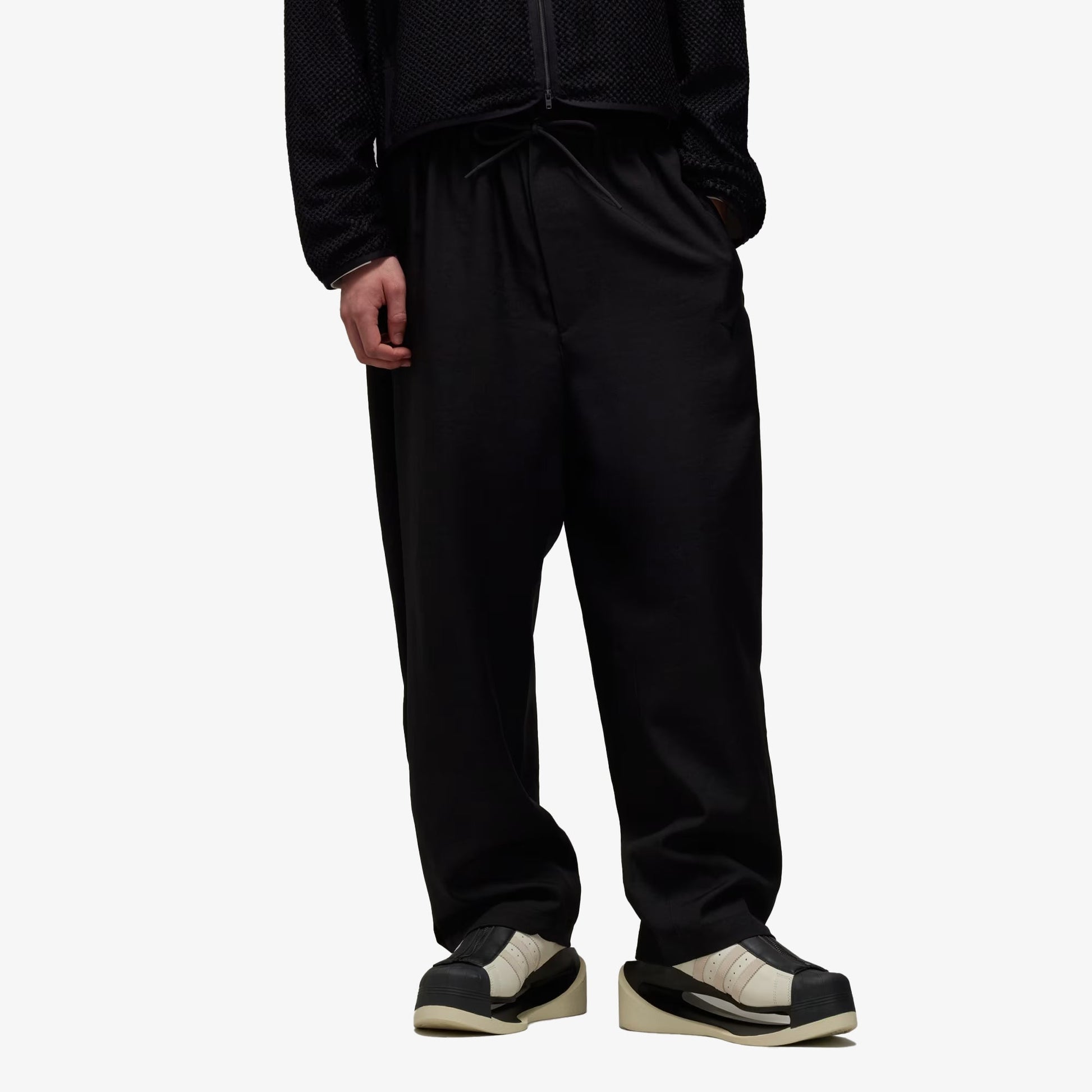 Y-3 | Y-3 SPORT UNIFORM 3-STRIPES PANTS {BLACK