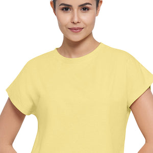Essential Crop Top - Sunshine