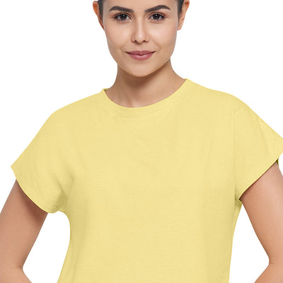 Essential Crop Top - Sunshine