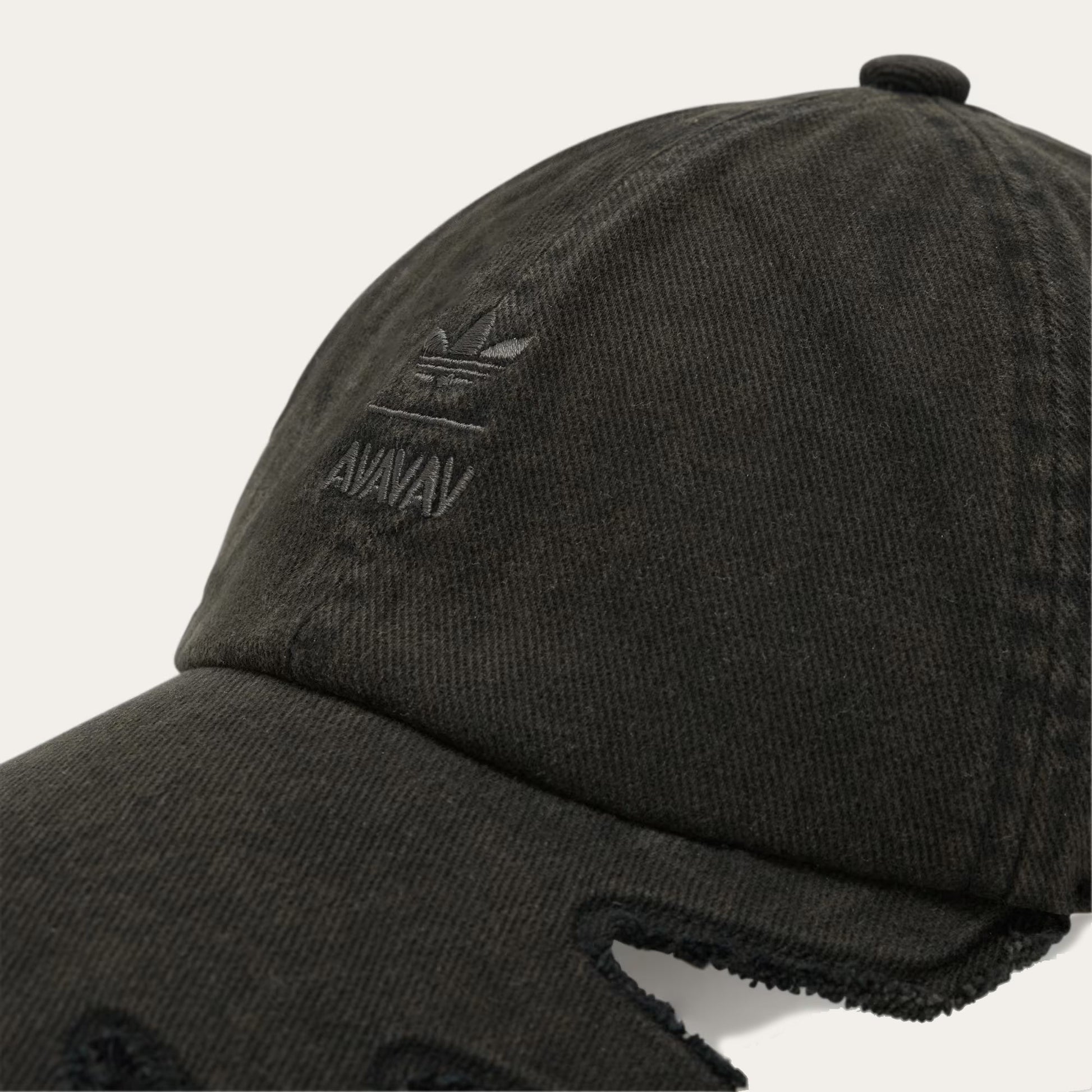 ADIDAS ORIGINALS | AVAVAV SLASHED CAP { BLACK
