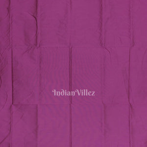 Purple Maroon Single Butta Design Odisha Ikat Bomkai Silk Saree