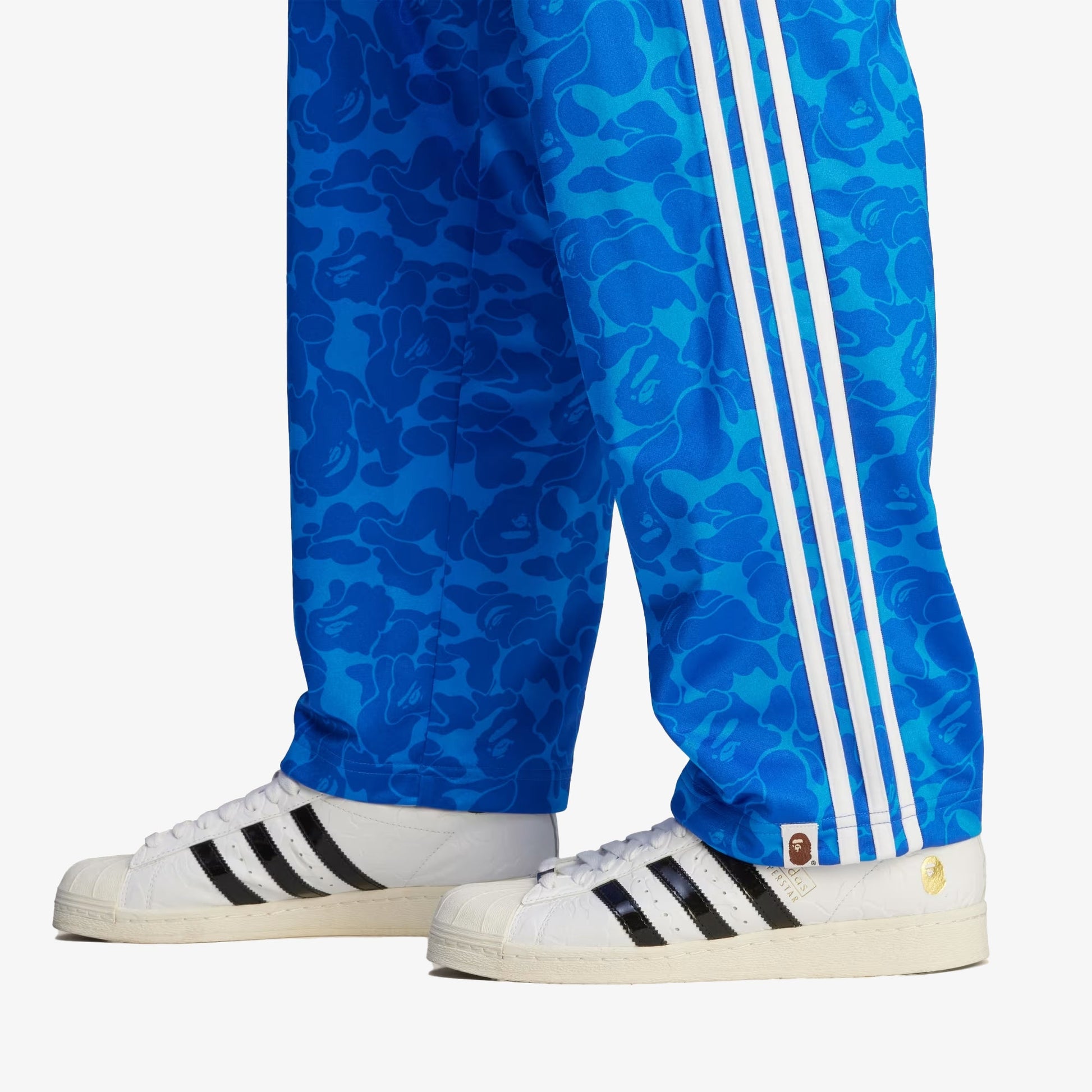 Adidas Originals | BAPE FIREBIRD TRACK PANTS { BLUE