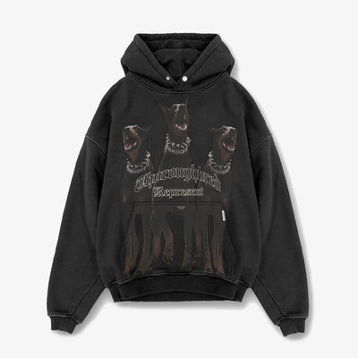 Represent | THOROUGHBRED HOODIE { VINTAGE/BLACK