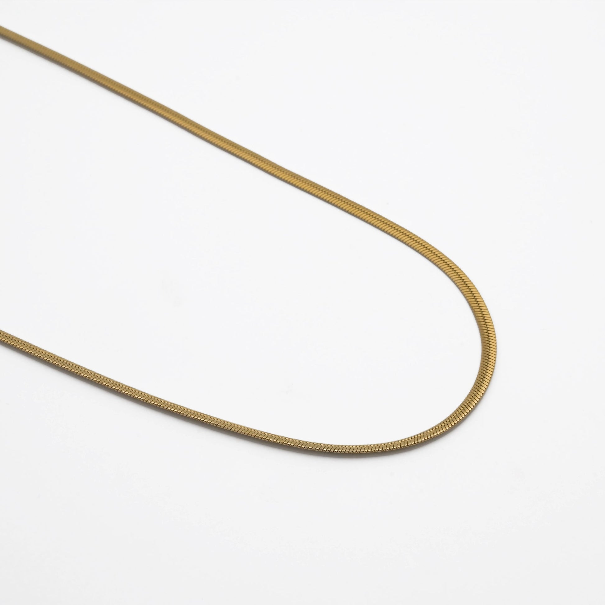 Gold Snake Necklace Chain For Women and Girls