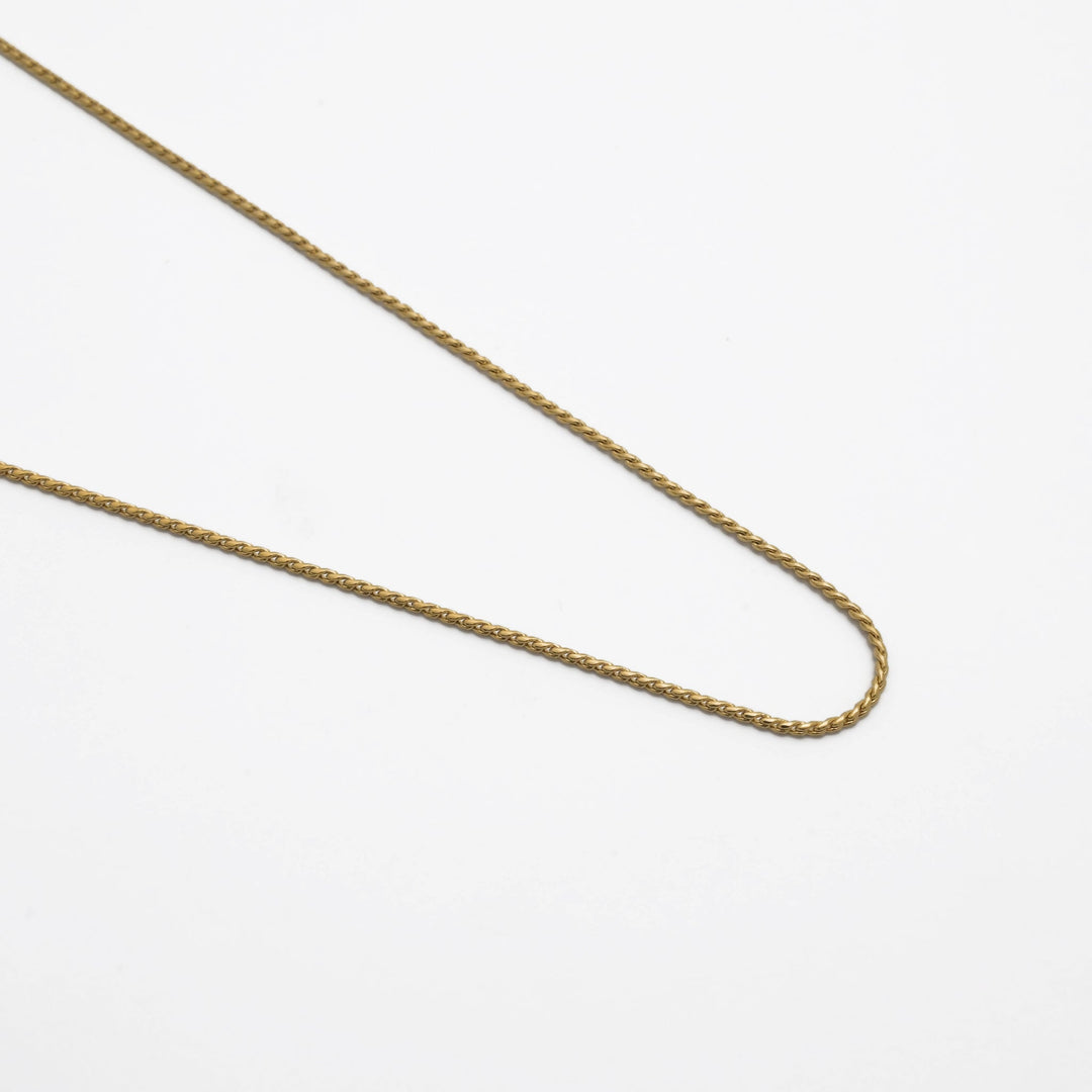 Sleek Glossy Gold Chain For Women And Girls