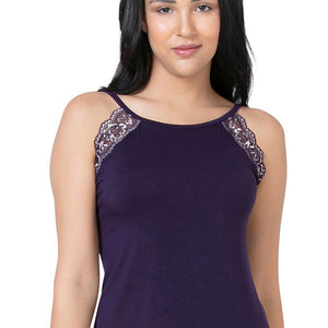 Lace Touch Sleep Camisole - Midnight