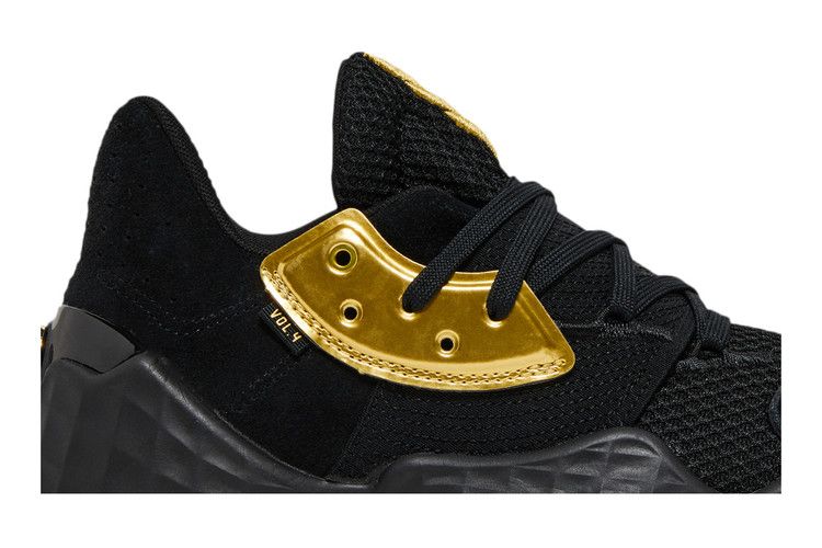 adidas Harden Vol. 4 Core Black Gold Metallic