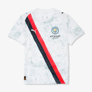 PUMA | KIDSUPER x MANCHESTER CITY JERSEY { PUMA WHITE-BLACK