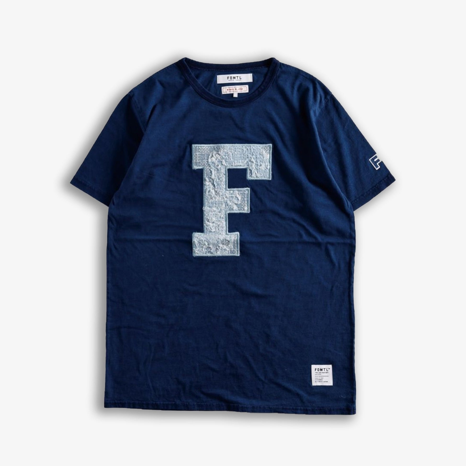 FDMTL | F PATCH INDIGO TEE 23SS  { NAVY