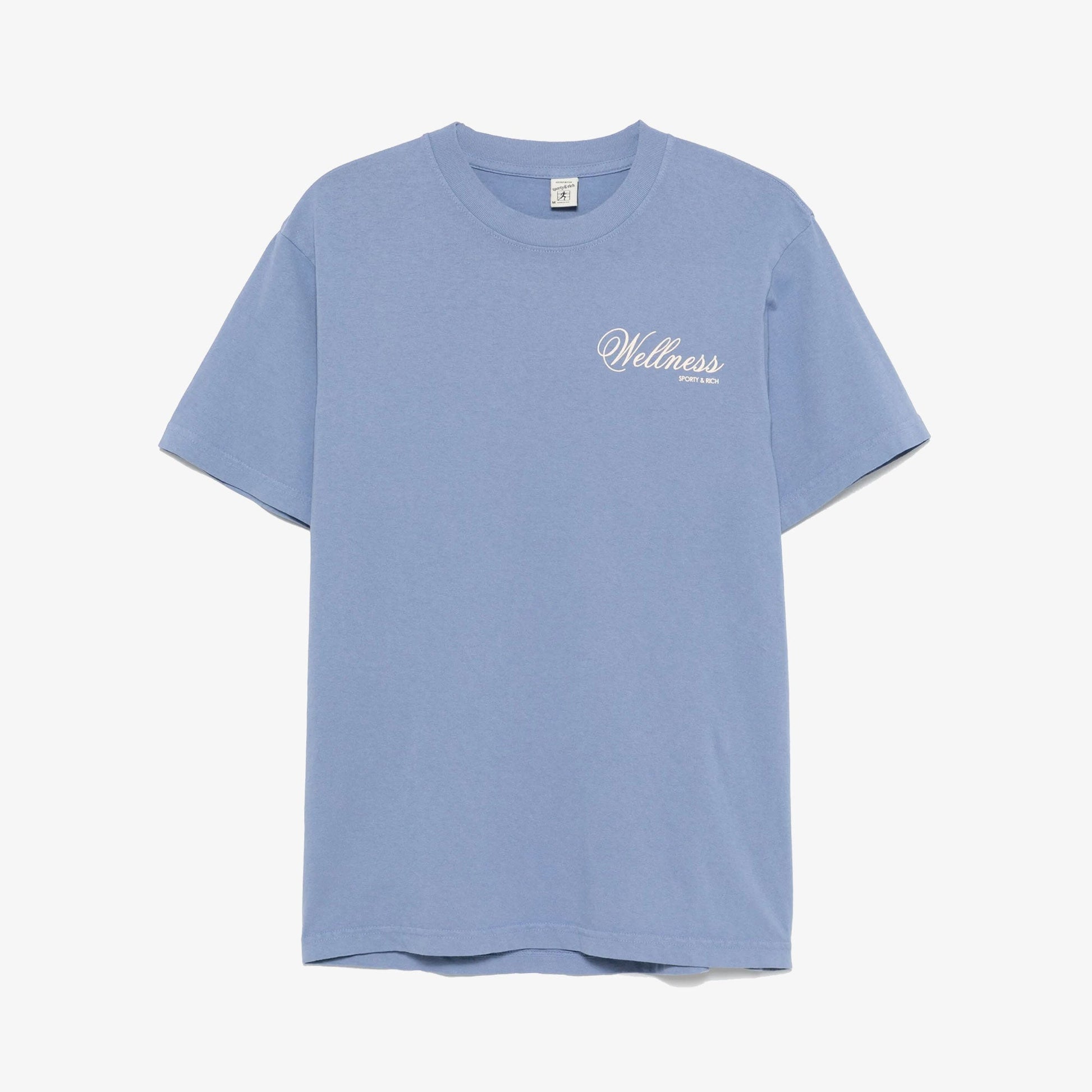 SPORTY & RICH | CARLYLE T-SHIRT { BLUE