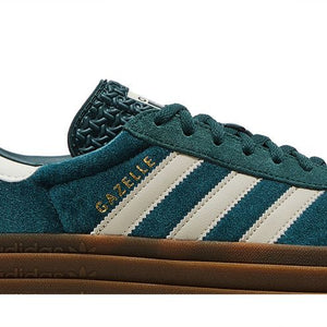 adidas Gazelle Bold Mineral Green Velvet (Women's)
