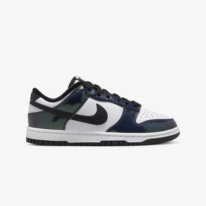 Nike | DUNK LOW SE  { BLACK/BLACK-MULTI-COLOR-WHITE