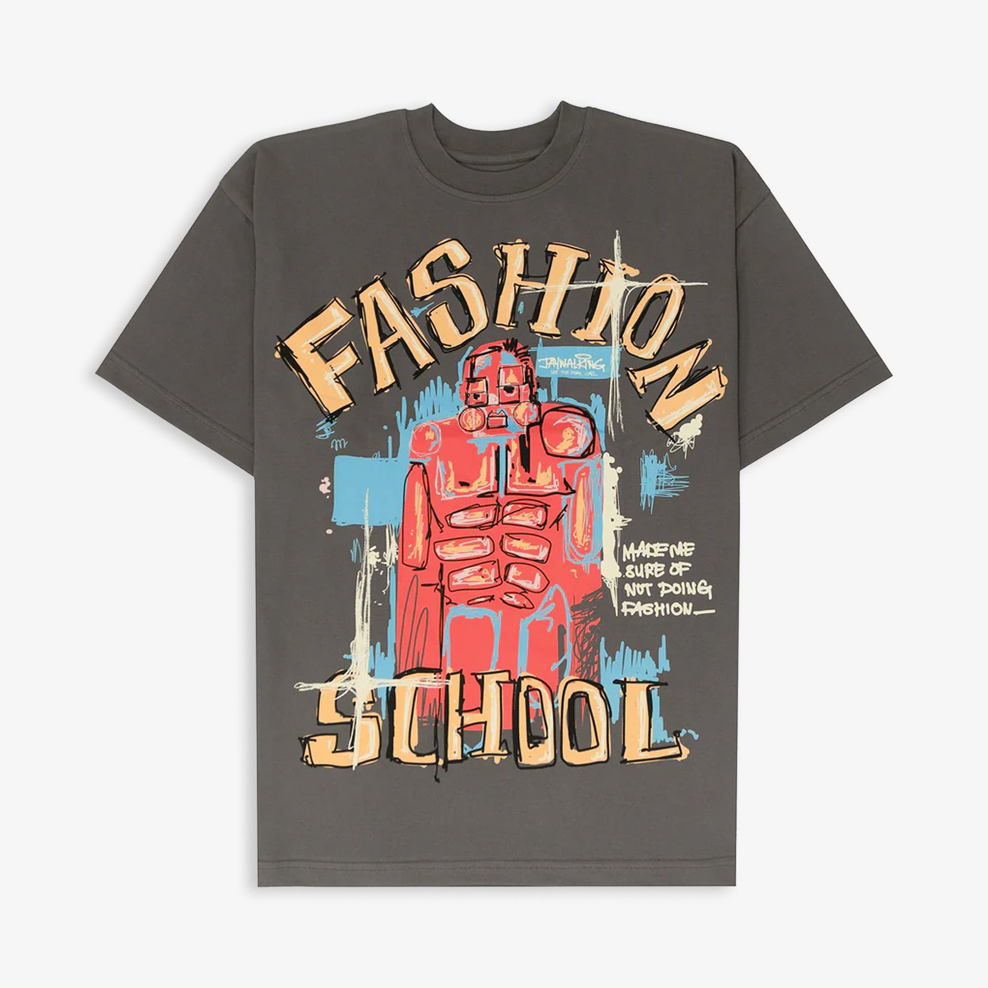 JAYWALKING | FASHION SCHOOL 2.0 T-SHIRT { GREY