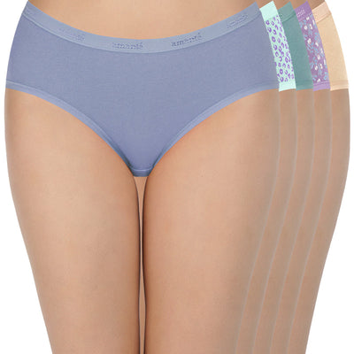 Low Rise Assorted Hipster Panies (Pack of 5)