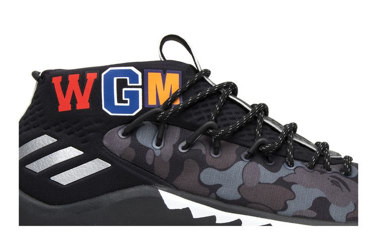 adidas Dame 4 A Bathing Ape Black