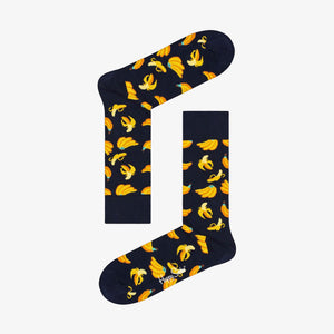Happy Socks | BANANA SOCK  { NAVY