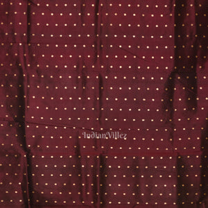 Coffee Rani Pink Banarasi Katan Silk Saree