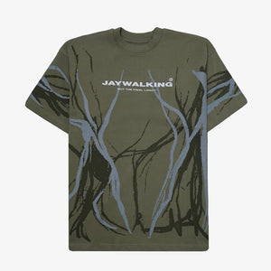 JAYWALKING | ROOTS T-SHIRT { BROWN