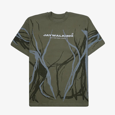 JAYWALKING | ROOTS T-SHIRT { BROWN