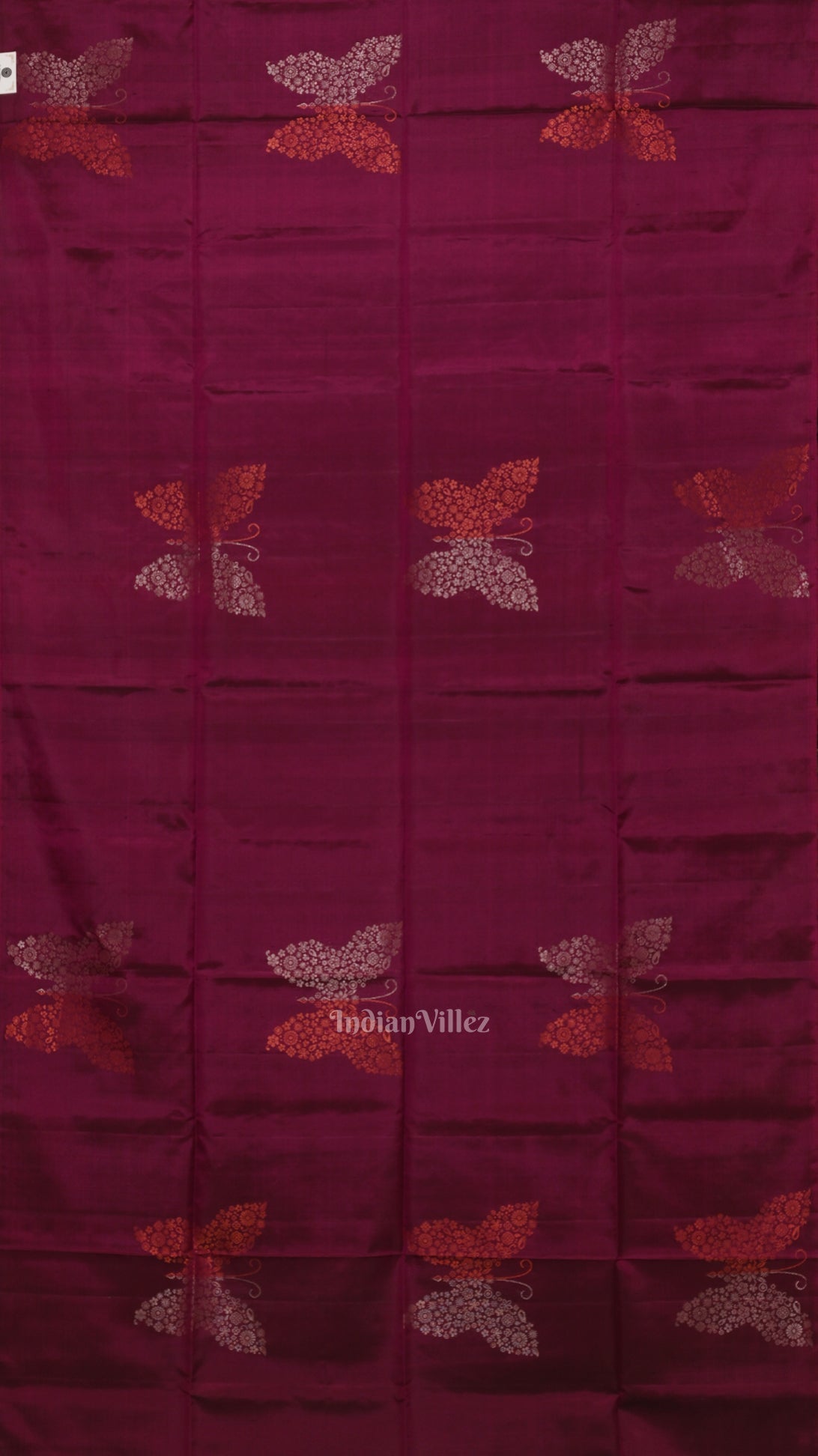 Magenta Pink Pure Kanjivaram Soft Silk Saree