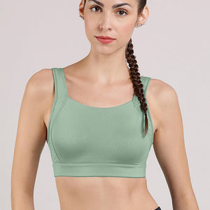 Energize Active High Impact Sports Bra - Granite Green