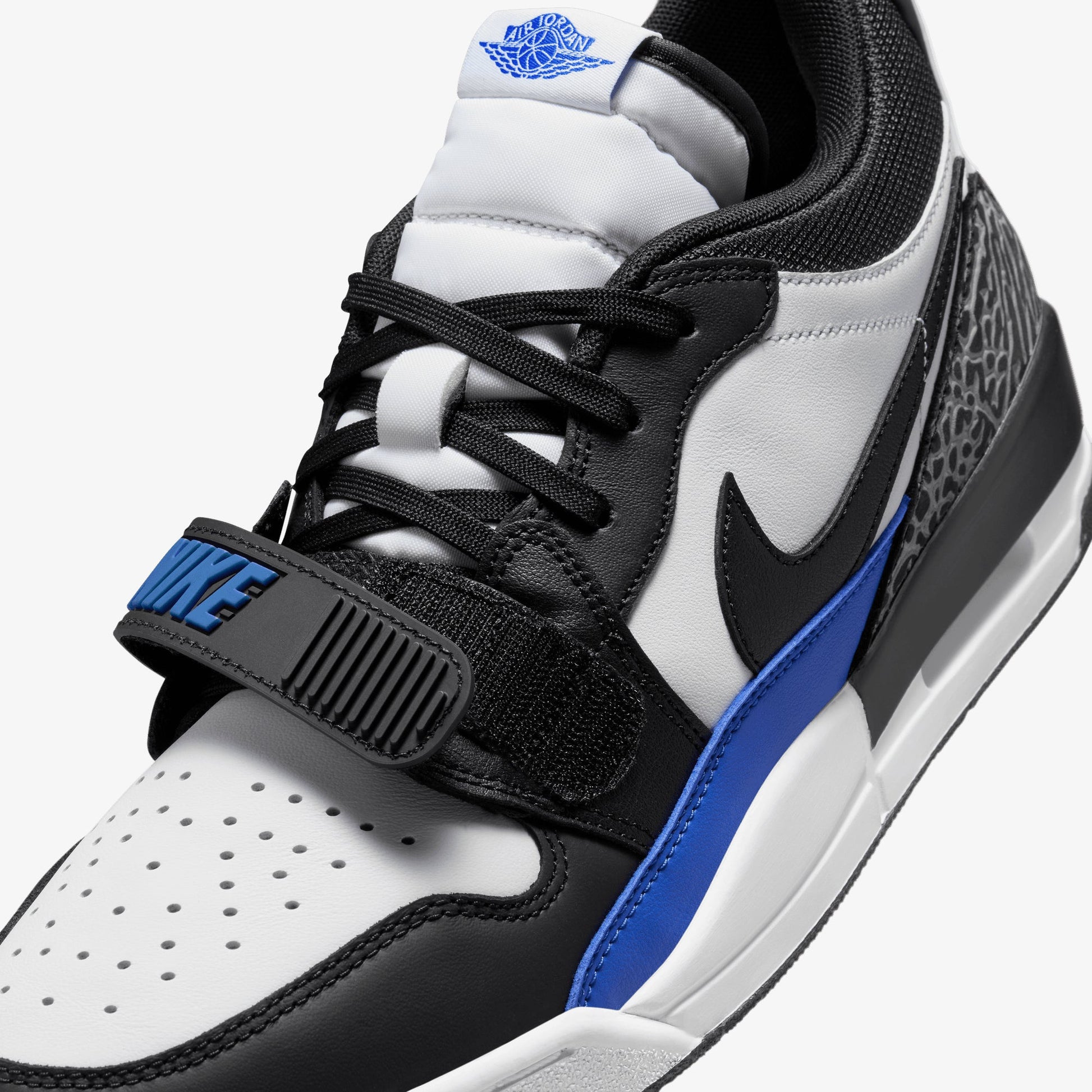 JORDAN | AIR JORDAN LEGACY 312 LOW { WHITE/BLACK-GAME ROYAL-WOLF GREY