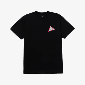 HUF | SKEWED TRIPLE TRIANGLE T-SHIRT  { BLACK