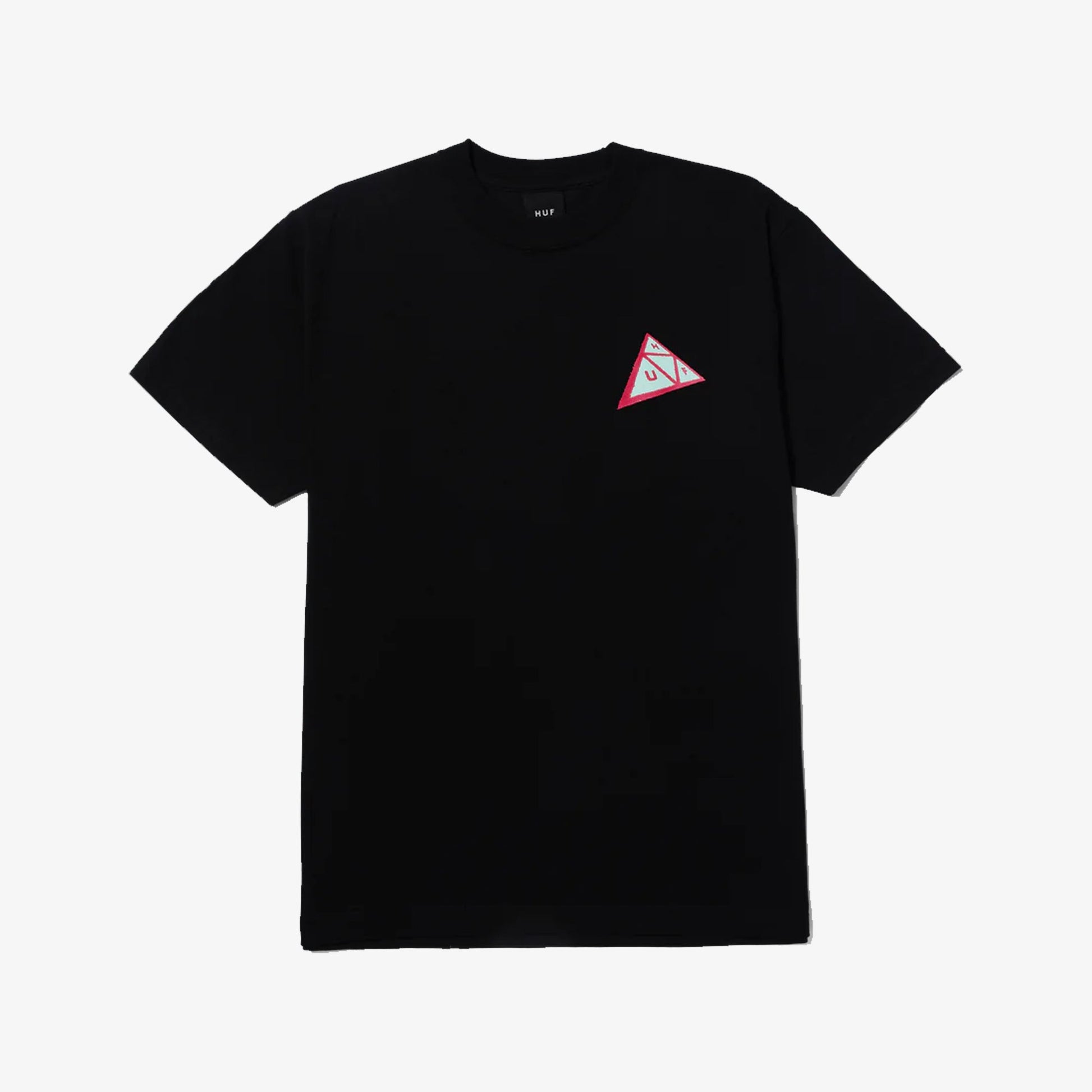 HUF | SKEWED TRIPLE TRIANGLE T-SHIRT  { BLACK
