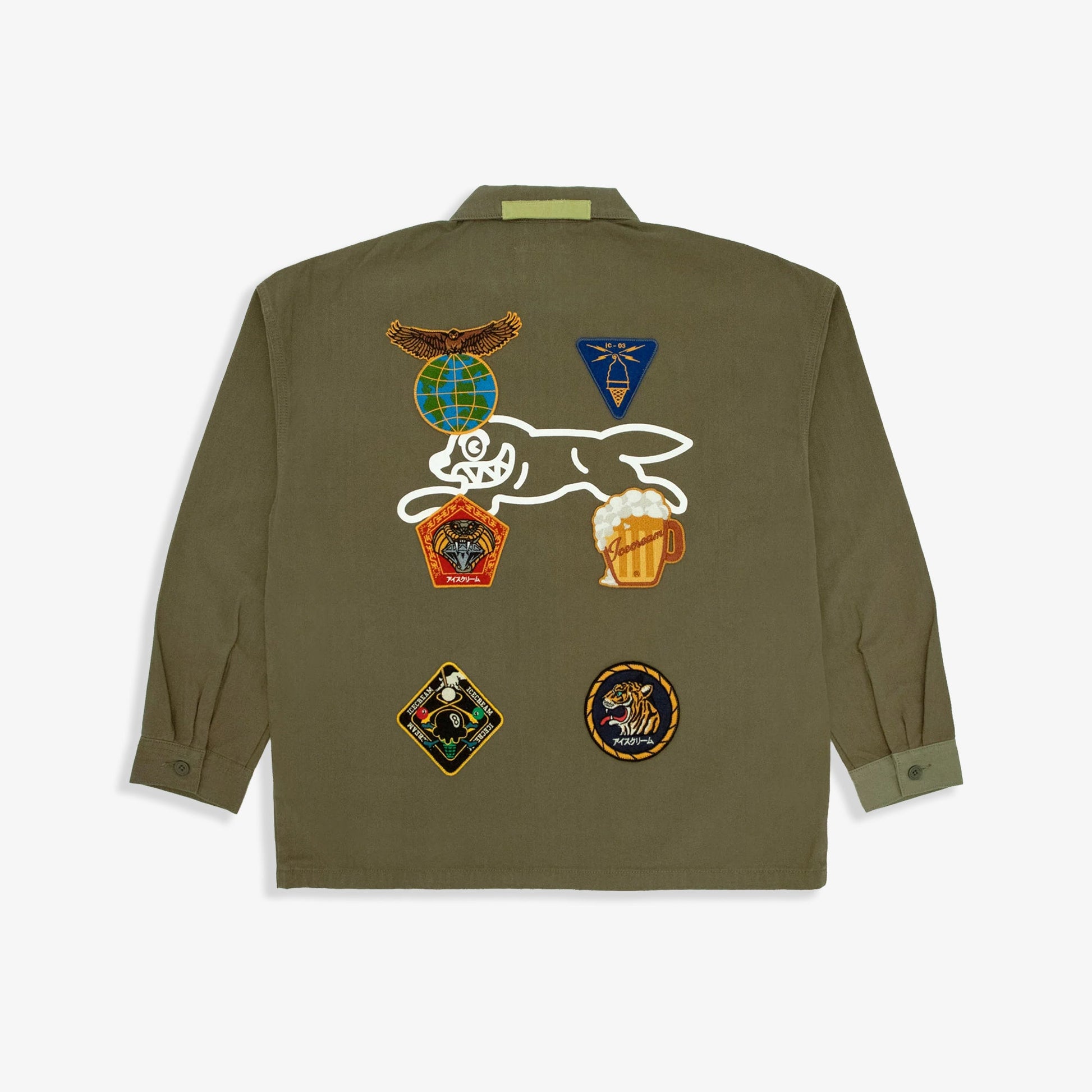 Icecream | CORD JACKET { FERN