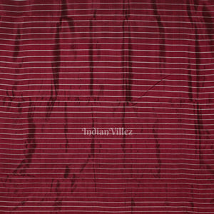 Wine Nabakothi Contemporary Designer Silk Saree