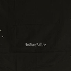 Black Doli Barat & Nartaki Theme Hand-Painted Pattachitra Saree (Pre Order)