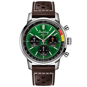 Breitling Top Time B01 Ford Mustang Green Dial Men 41mm