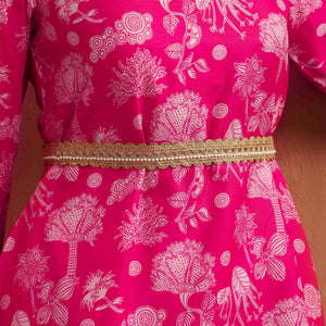 trueBrowns Gold Embellished Belt