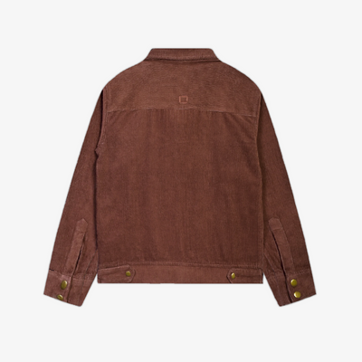 SUPERKICKS | CORDUROY JACKET { MUD BROWN