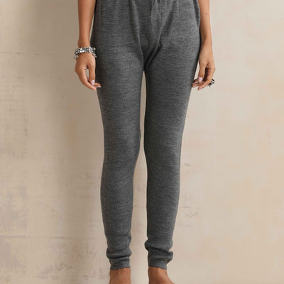 trueBrowns Grey Woollen Leggings