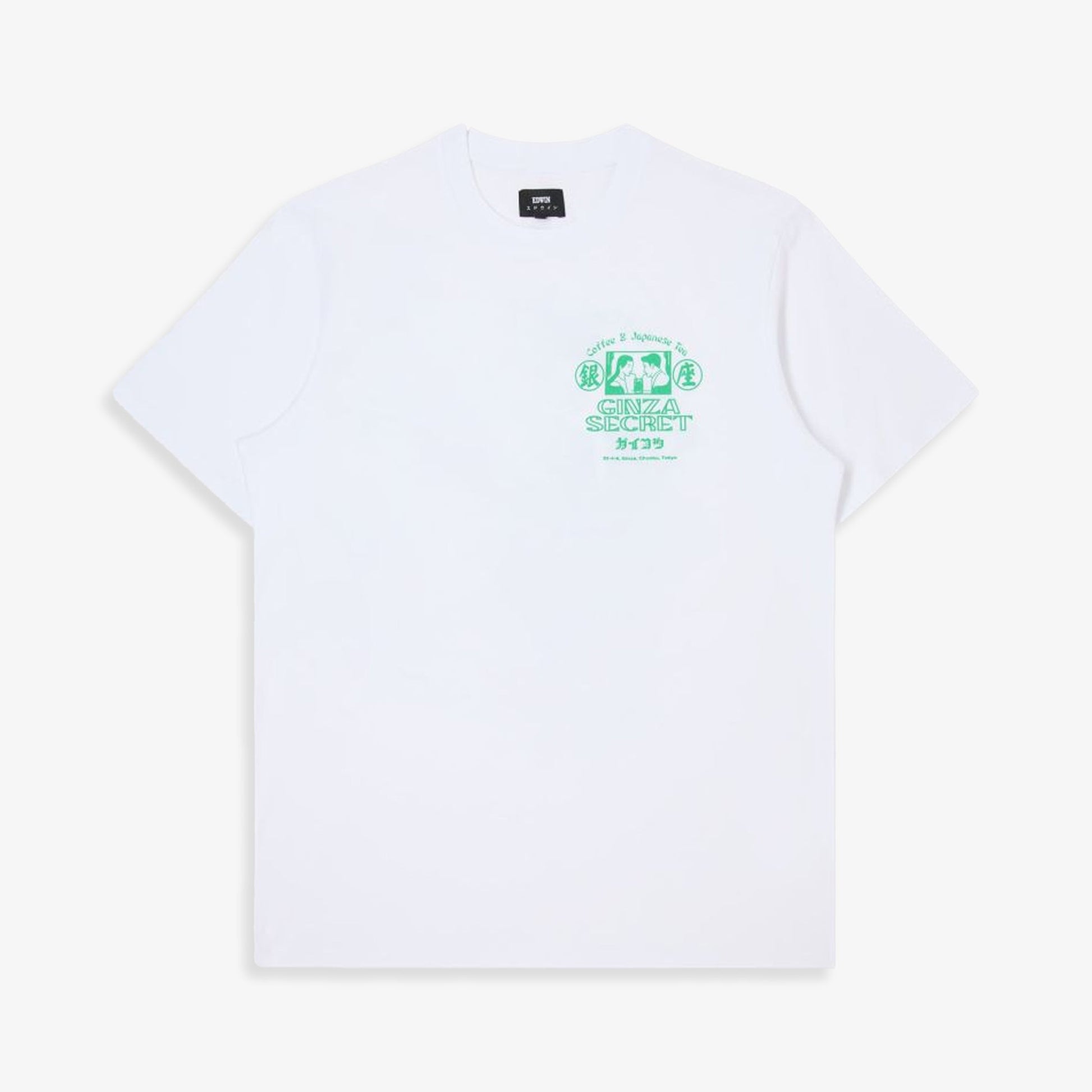 EDWIN | GINZA SECRET T-SHIRT { WHITE