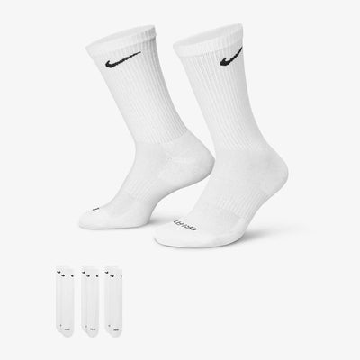 NIKE | EVERYDAY PLUS CUSHIONED { WHITE/BLACK