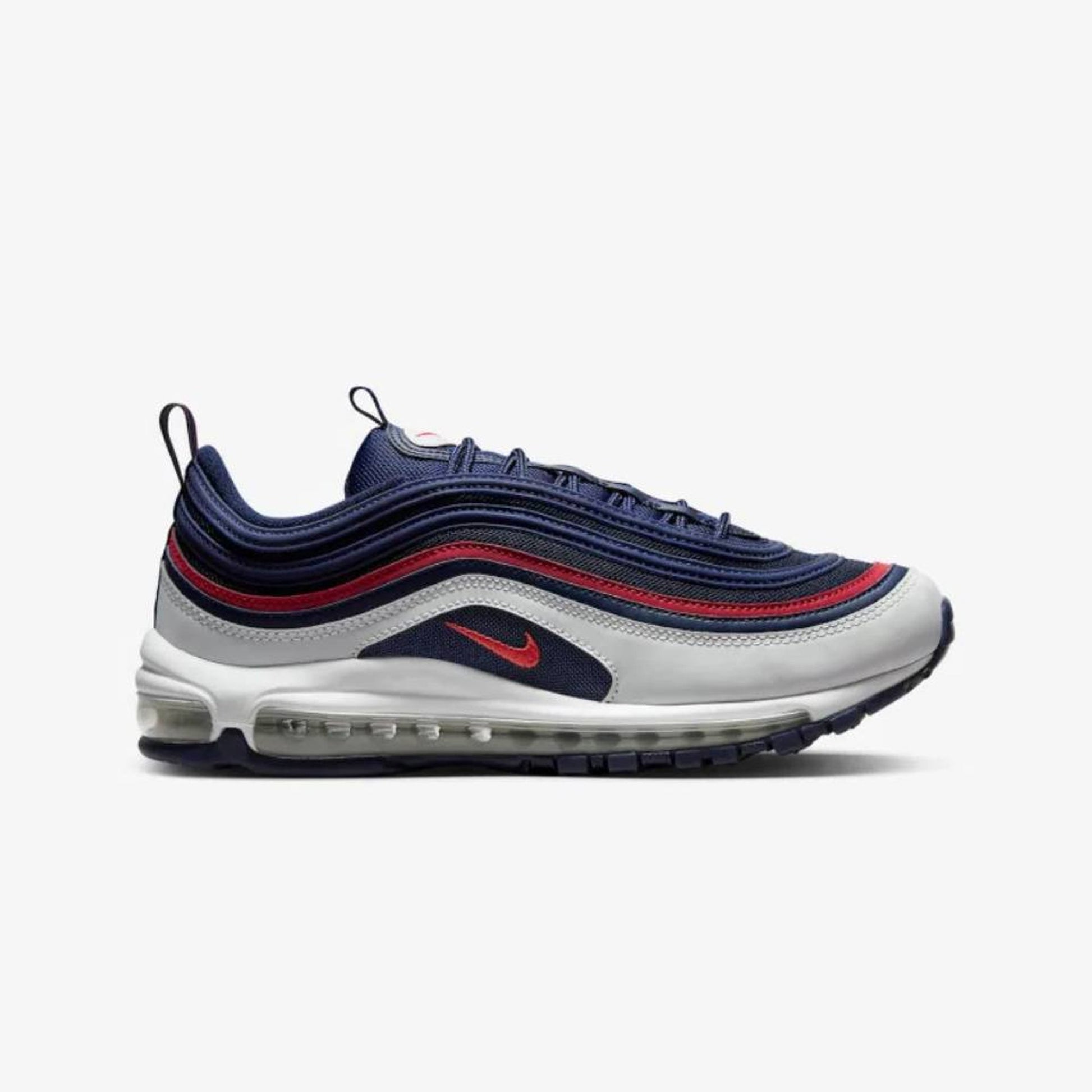 Nike | AIR MAX 97 { MIDNIGHT NAVY/TRACK RED-OBSIDIAN