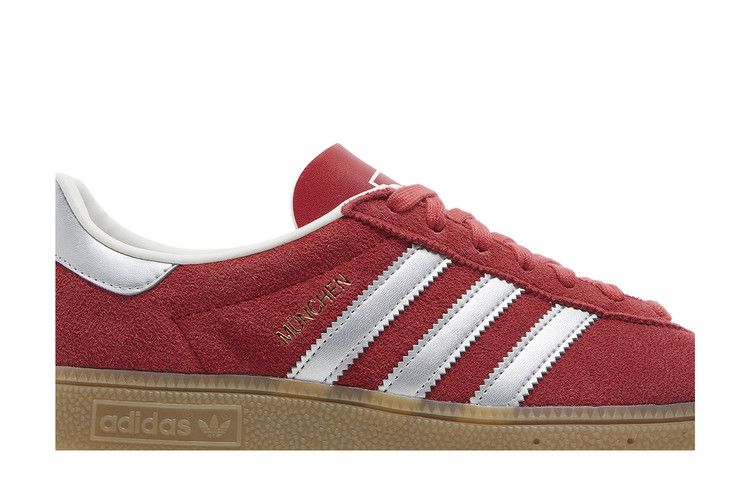 adidas Munchen Scarlet Matte Silver Gum