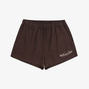 SPORTY & RICH | 1800 HEALTH DISCO SHORT { CHOCOLATE/CREAM