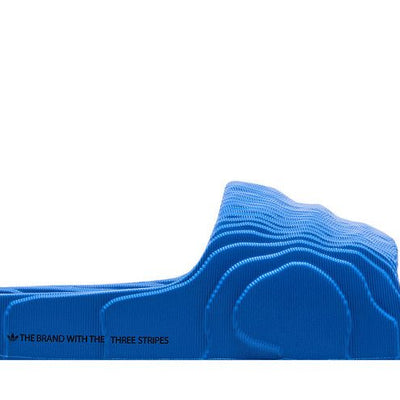 adidas Adilette 22 Slides Blue Bird Core Black