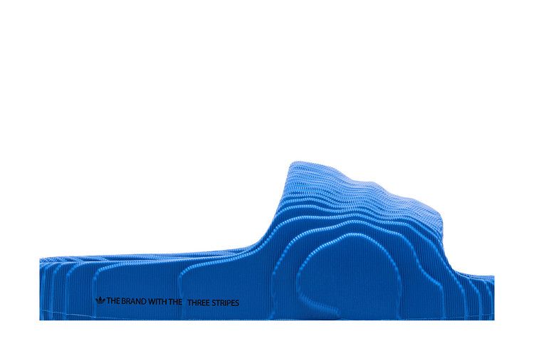 adidas Adilette 22 Slides Blue Bird Core Black