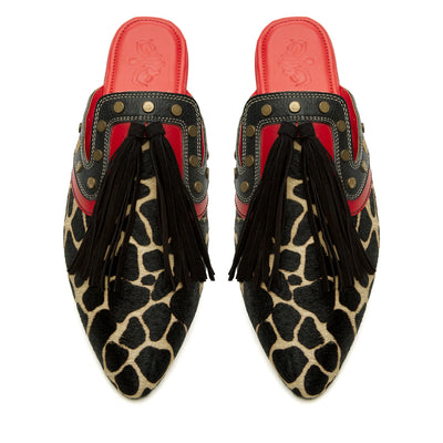 Giraffe Cone Mules Women