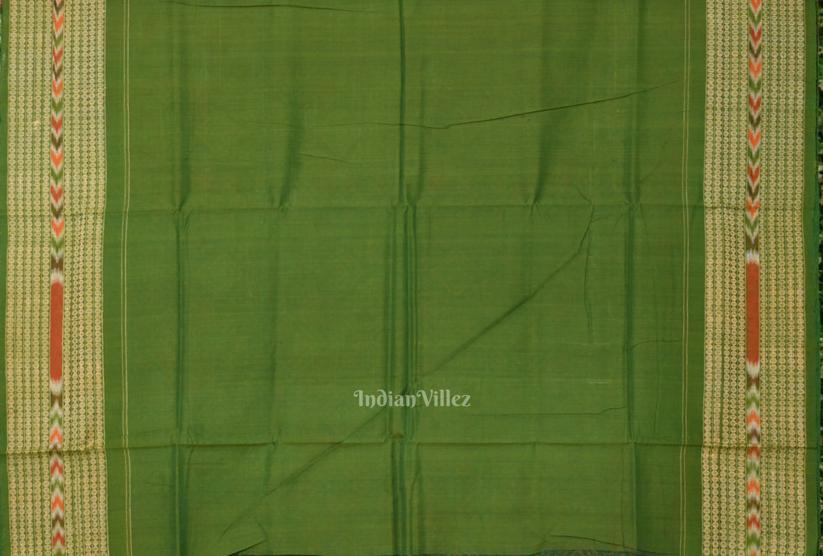 Multi Color Tribal Motif Sambalpuri Cotton Saree